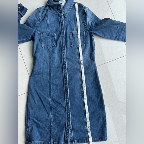 SPLENDID Denim Button Up Mini dress size XS - Picture 8 of 15